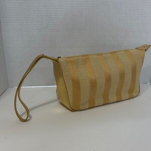 Stylish Yellow Striped Women's Bag